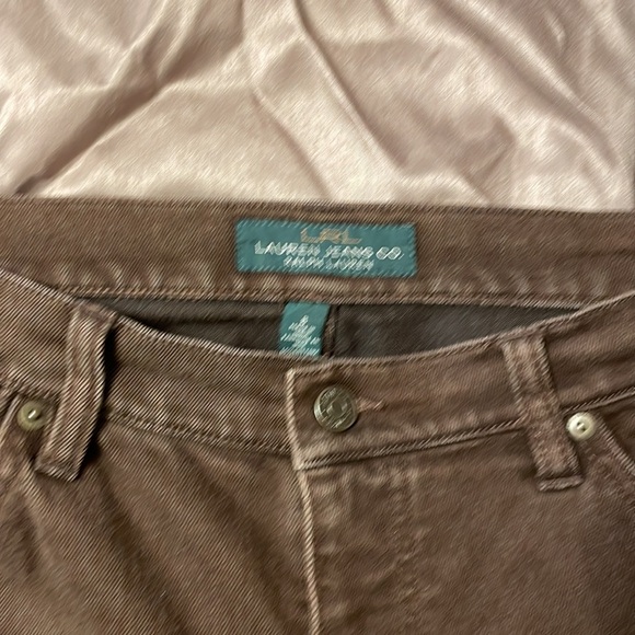 Ralph Lauren, Chocolate Brown Jeans size 8 - Picture 2 of 4